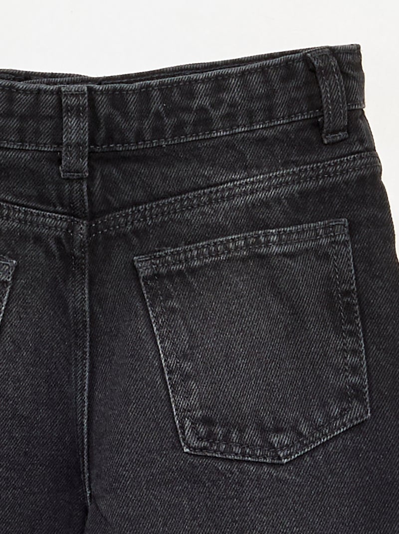 Pantalon wide leg Noir - Kiabi