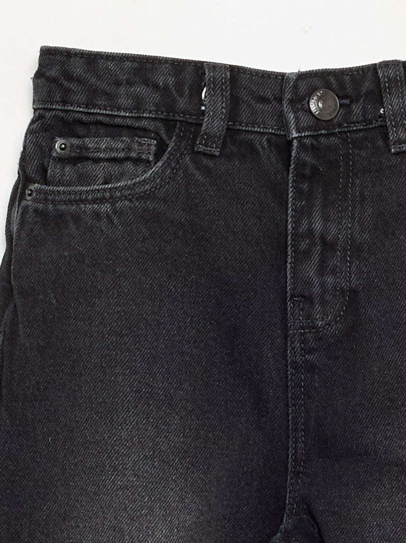Pantalon wide leg Noir - Kiabi
