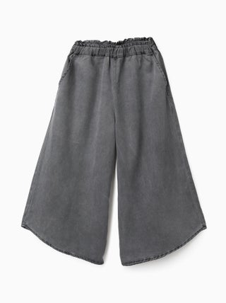 Pantalon Wide Leg Ourlets Diagonaux