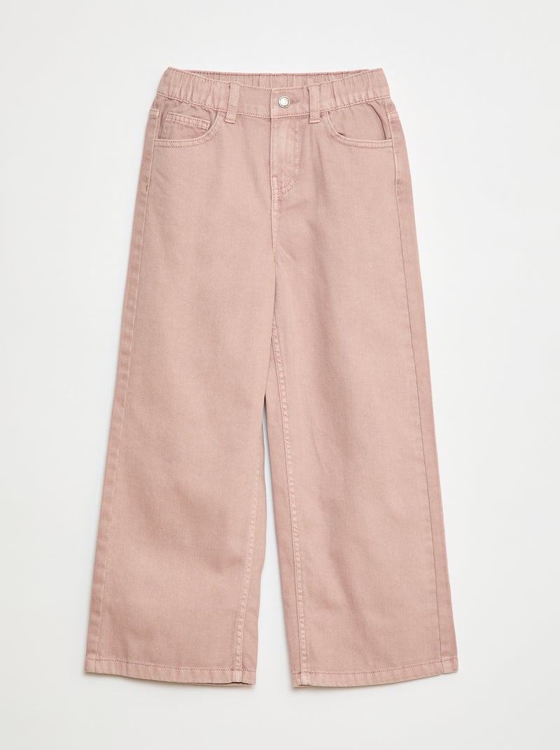 Pantalon wide leg Rose - Kiabi