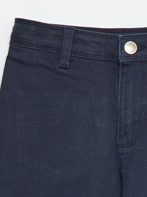 Pantalon wide leg sans poches devant - Kiabi