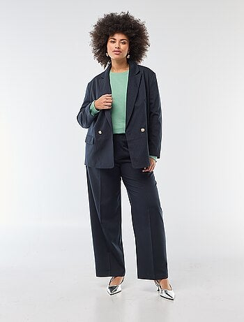 Pantalon wide leg taille haute