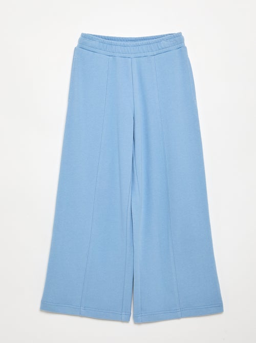Pantalon wide leg uni - Kiabi Pantalon wide leg uni - Kiabi