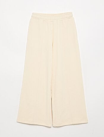 Pantalon wide leg uni