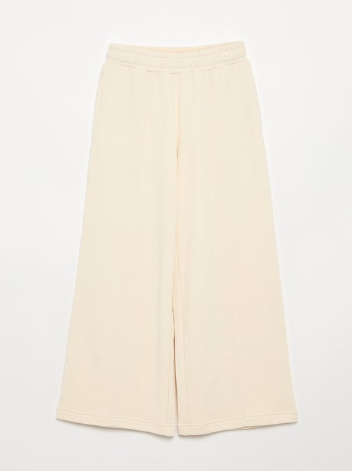 Pantalon wide leg uni - Kiabi Pantalon wide leg uni - Kiabi