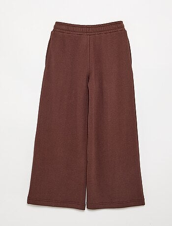 Pantalon wide leg uni