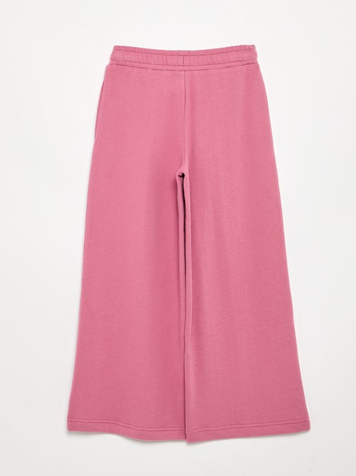 Pantalon wide leg uni - Kiabi Pantalon wide leg uni - Kiabi