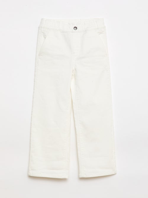 Pantalon wide legs - collection facile à enfiler - Kiabi