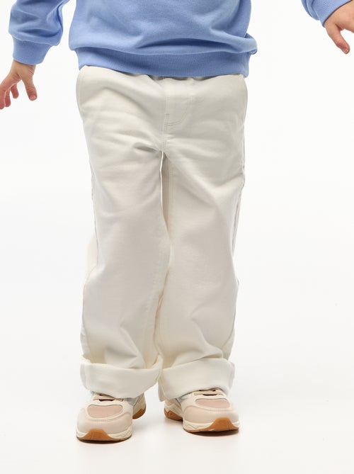 Pantalon wide legs - collection facile à enfiler - Kiabi