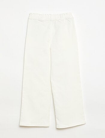 Pantalon wide legs - collection facile à enfiler