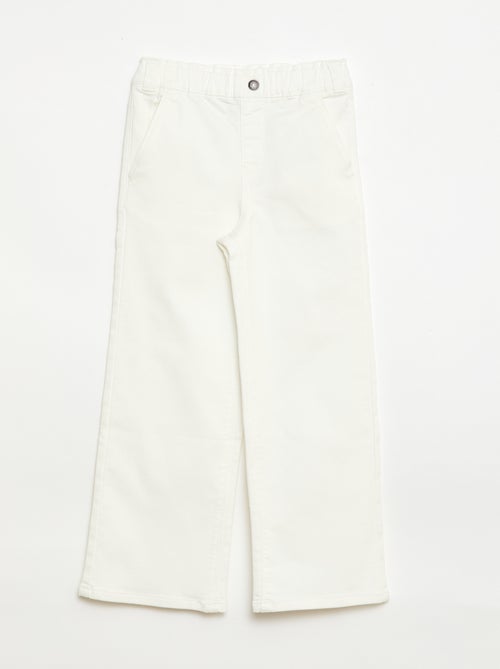 Pantalon wide legs - collection facile à enfiler - Kiabi