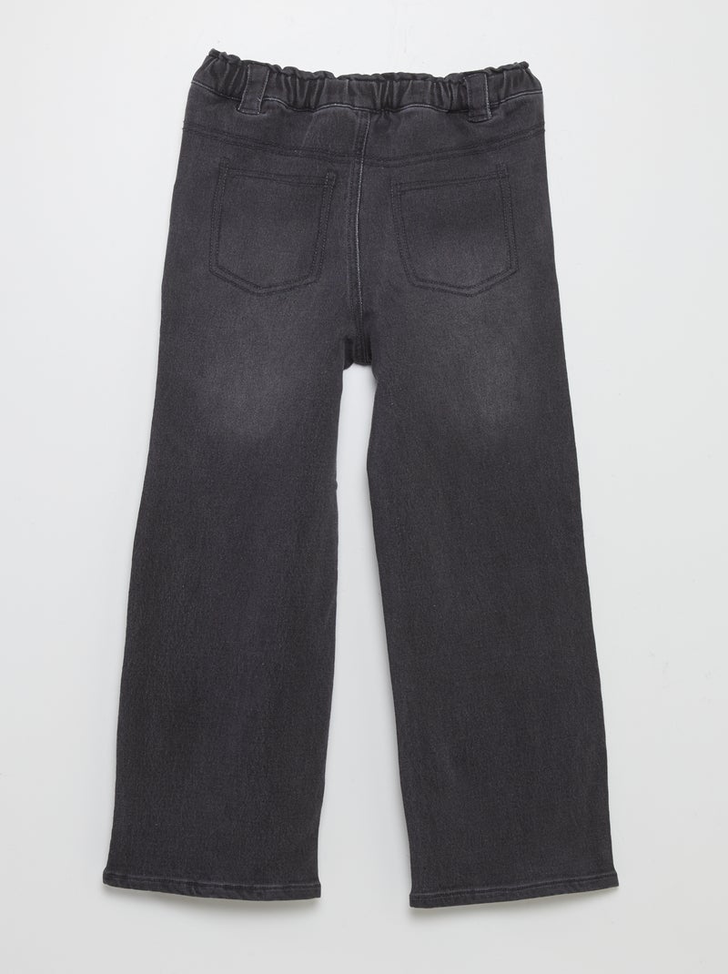 Pantalon wide legs - So Easy Gris - Kiabi