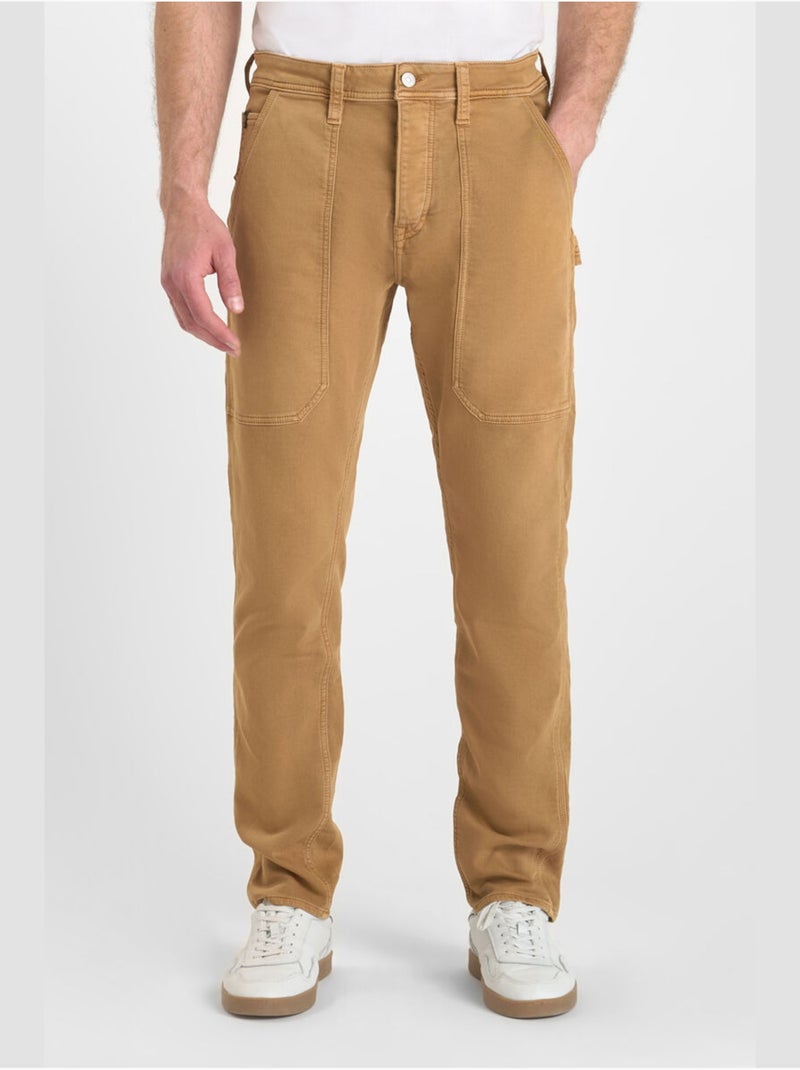 Pantalon WORK droite 'Le Temps Des Cerises' Beige - Kiabi