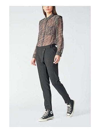 Pantalon ZEFIRA carotte 'Le Temps Des Cerises'