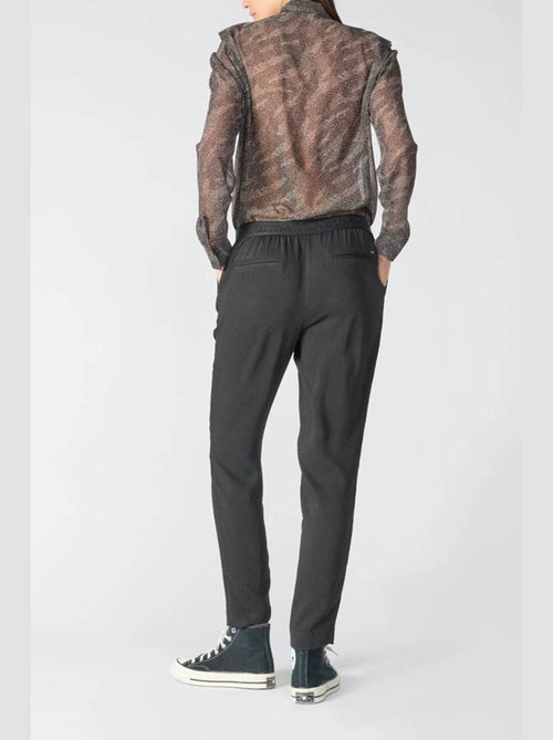 Pantalon ZEFIRA carotte 'Le Temps Des Cerises' - Kiabi