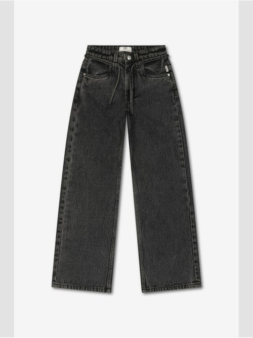 Pantalon zuligi droite en jeans 'le temps des cerises' - Kiabi Pantalon zuligi droite en jeans 'le temps des cerises' - Kiabi