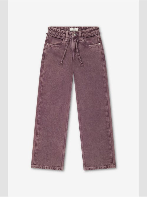 Pantalon zuligi droite en jeans 'le temps des cerises' - Kiabi Pantalon zuligi droite en jeans 'le temps des cerises' - Kiabi