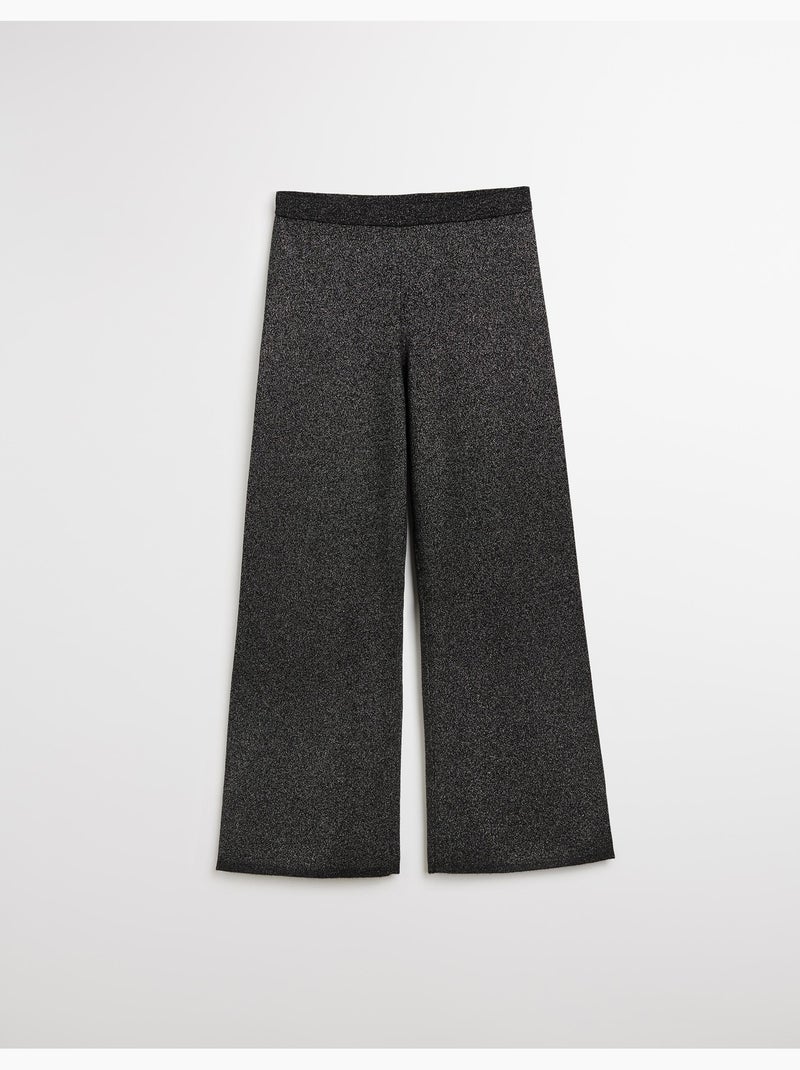 Pantalons en maille, MO Fashion Noir - Kiabi