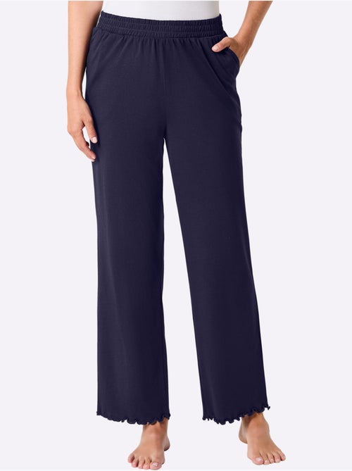 Pantalons Jersey Fin - Taille Courte - Witt - Lot de 2 - Kiabi Pantalons Jersey Fin - Taille Courte - Witt - Lot de 2 - Kiabi