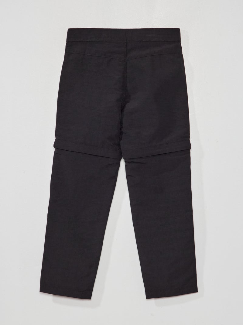 Pantalon/short 2 en 1 Noir - Kiabi