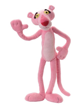 Panthère rose peluche  et  47 cm