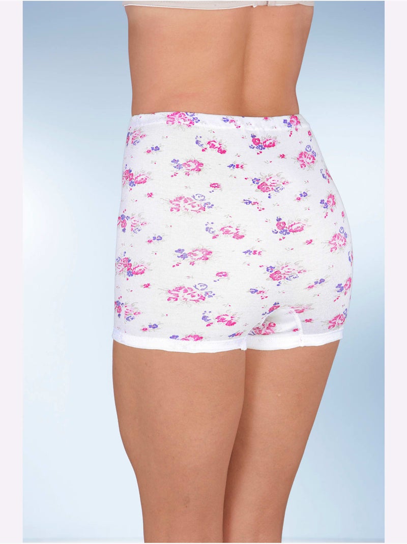 Panties Côtes Fines - Taille Standard - Witt - Lot de 5 Rose - Kiabi