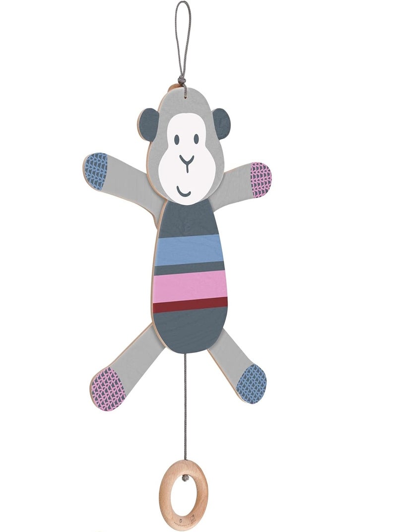 Pantin articulé singe Gris - Kiabi