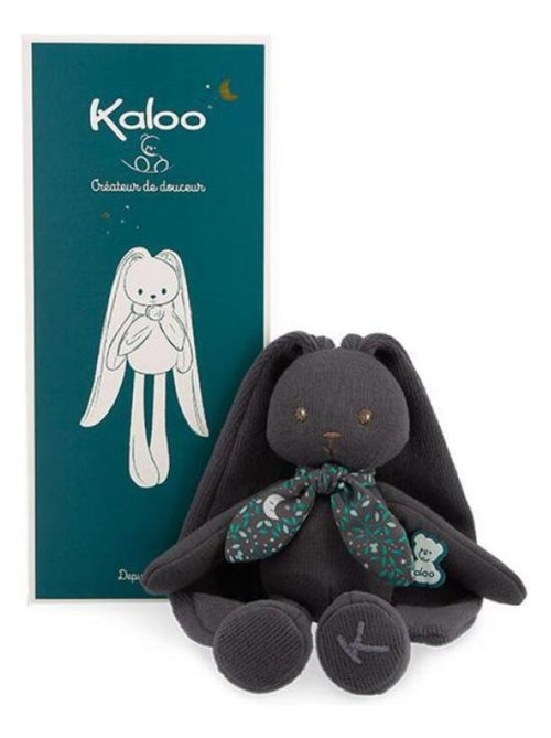 PANTIN LAPIN GRIS VIOLINE 25CM - Kiabi