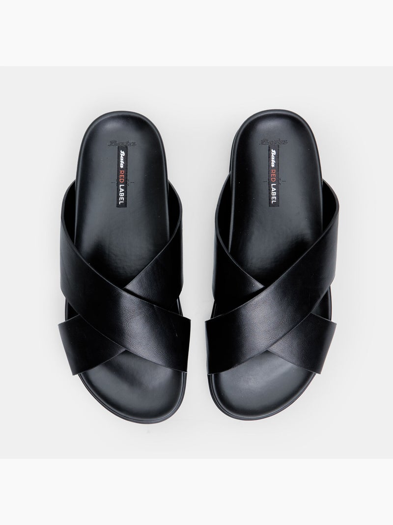 Pantoufle Bata Red Label Noir - Kiabi