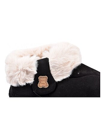 PANTOUFLE Bottine Intérieure Femme Fourrée