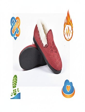Pantoufle Charentaise femme hiver