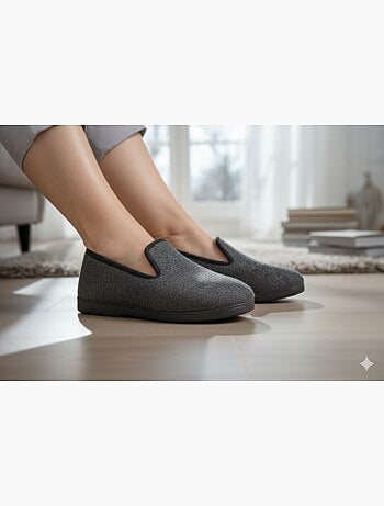 Pantoufle Charentaise femme hiver