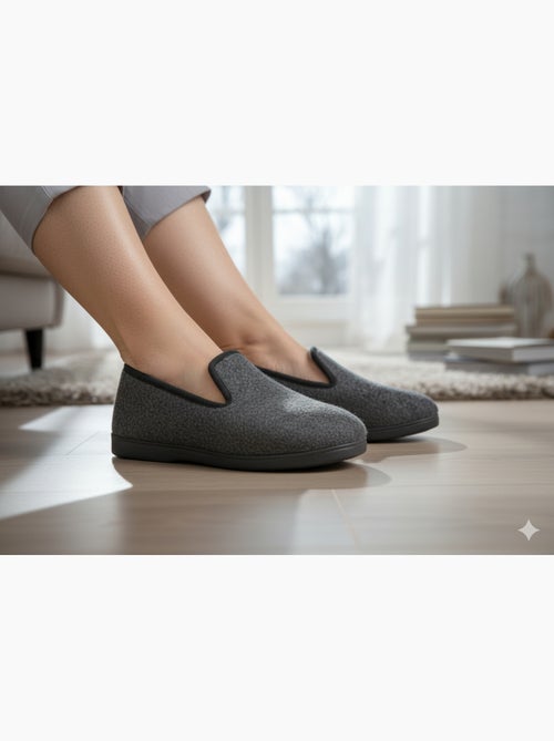 Pantoufle Charentaise femme hiver - Kiabi