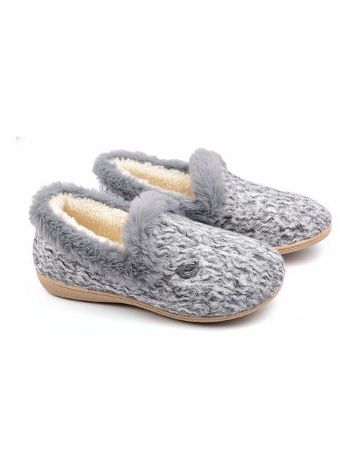 Pantoufle Charentaise femme hiver - Kiabi