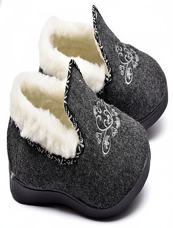 Pantoufle Charentaise femme hiver