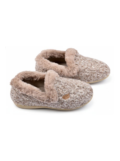 Pantoufle Charentaise femme hiver - Kiabi