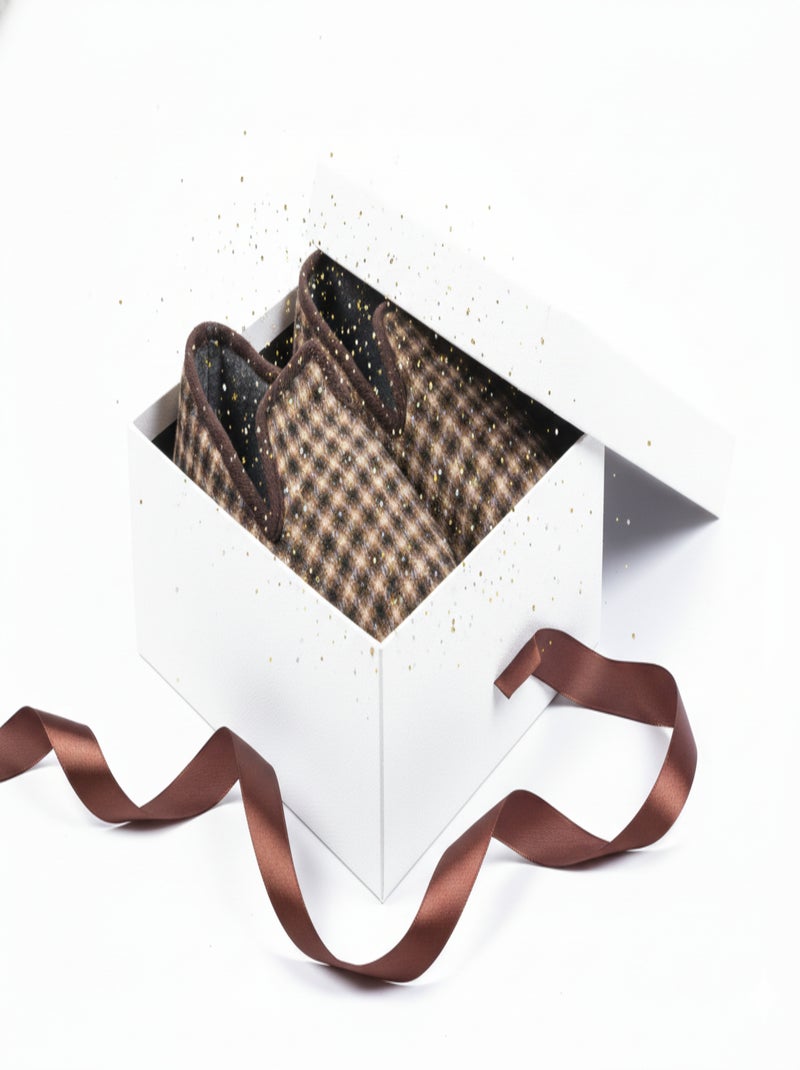 Pantoufle Charentaise femme hiver Marron chocolat - Kiabi