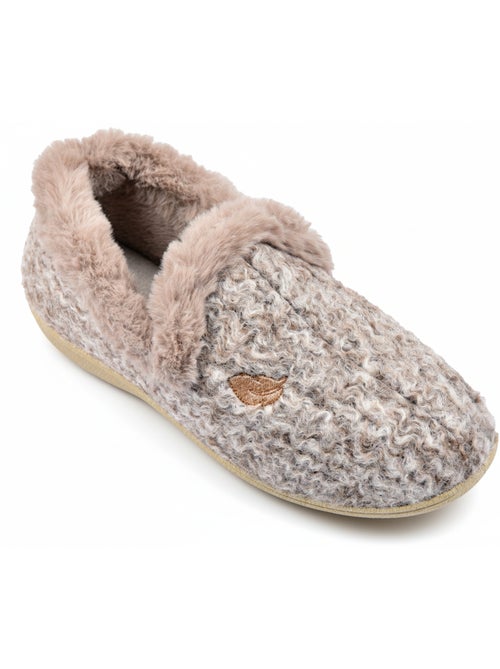 Pantoufle Charentaise femme hiver - Kiabi