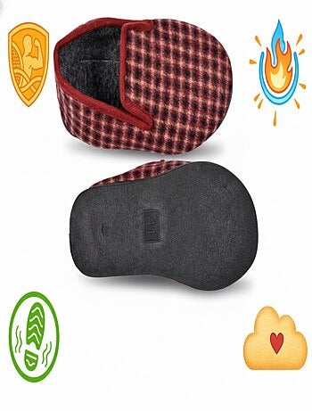 Pantoufle Charentaise femme hiver