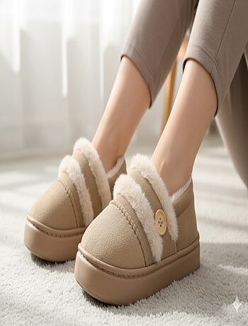 Pantoufle Charentaise femme hiver