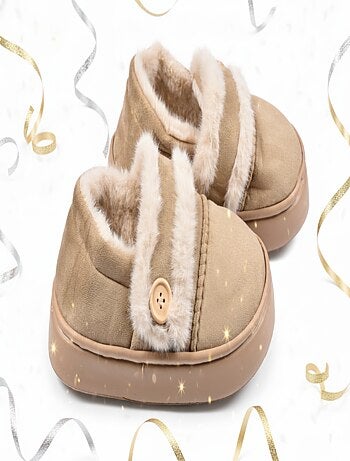 Pantoufle Charentaise femme hiver