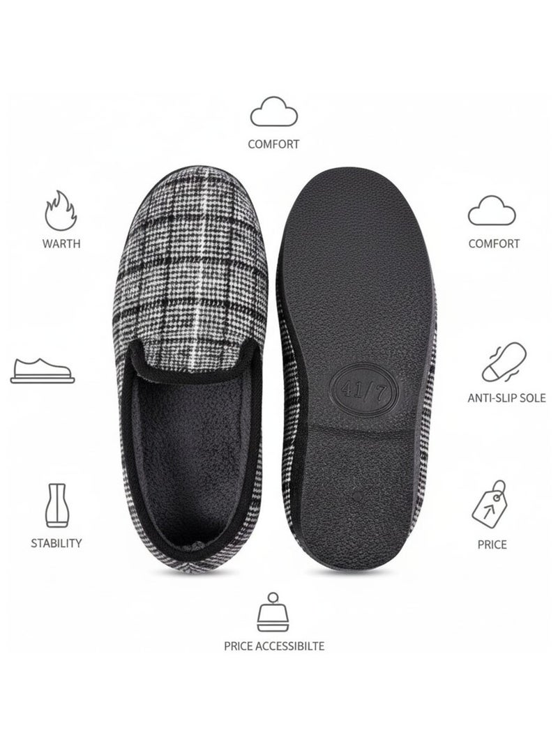 Pantoufle CHARENTAISE Homme Gris - Kiabi