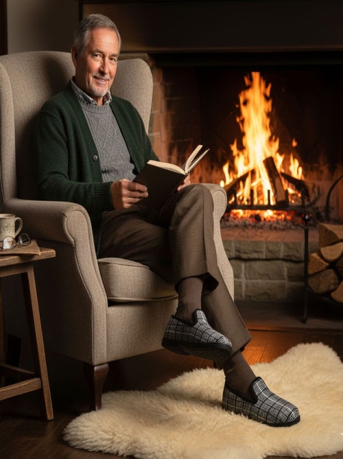 Pantoufle CHARENTAISE Homme - Kiabi