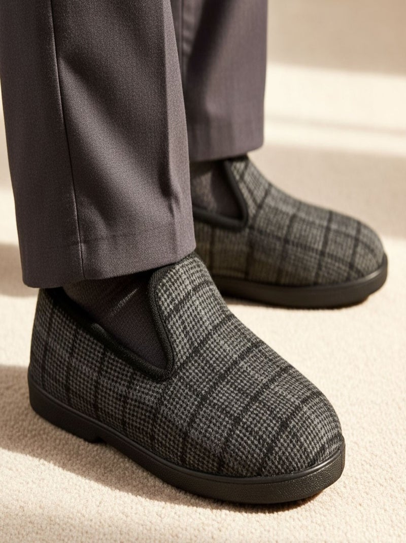 Pantoufle CHARENTAISE Homme Noir - Kiabi