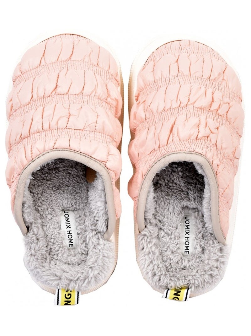 PANTOUFLE Femme Chausson COCOONING Rose - Kiabi