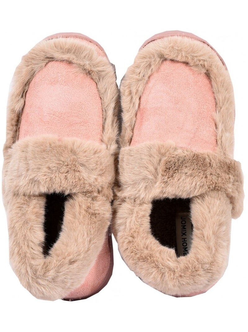 PANTOUFLE Femme Chausson COCOONING Rose - Kiabi