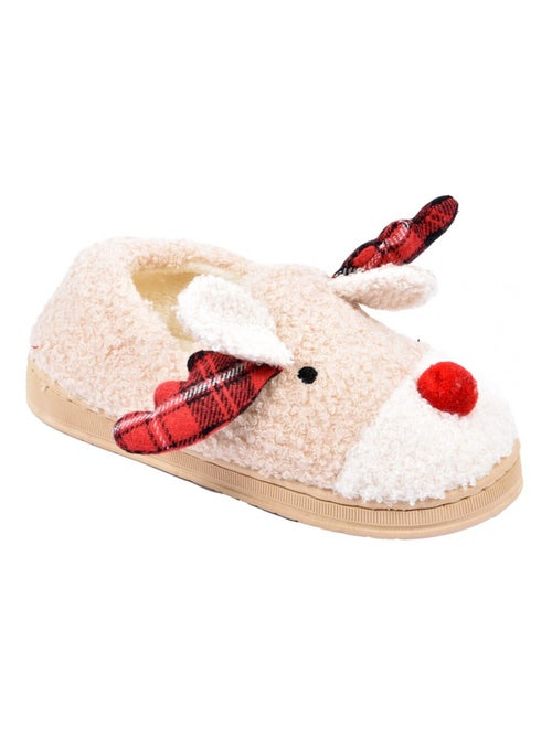 PANTOUFLE Femme Chausson Fantaisie - Kiabi
