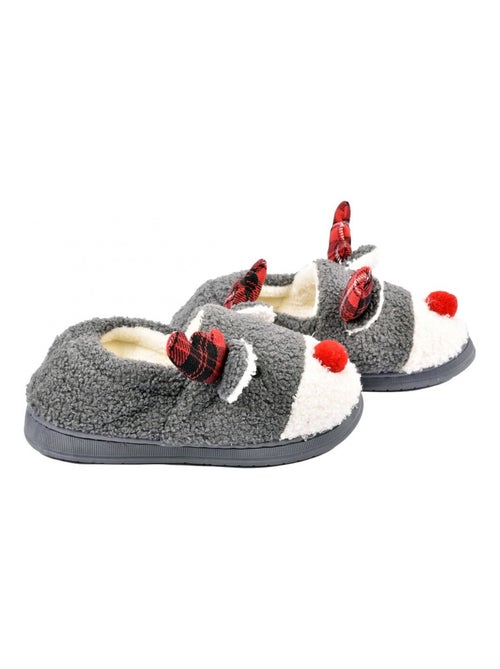 PANTOUFLE Femme Chausson Fantaisie - Kiabi