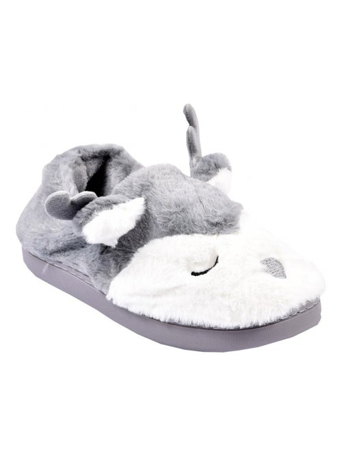 PANTOUFLE Femme Chausson Fantaisie - Kiabi