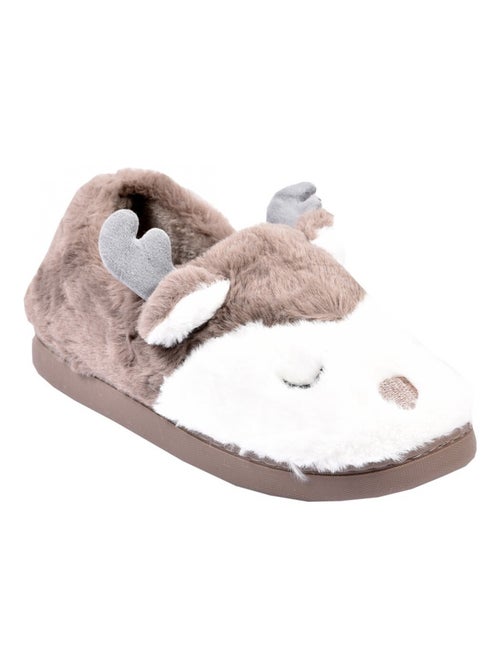 PANTOUFLE Femme Chausson Fantaisie - Kiabi